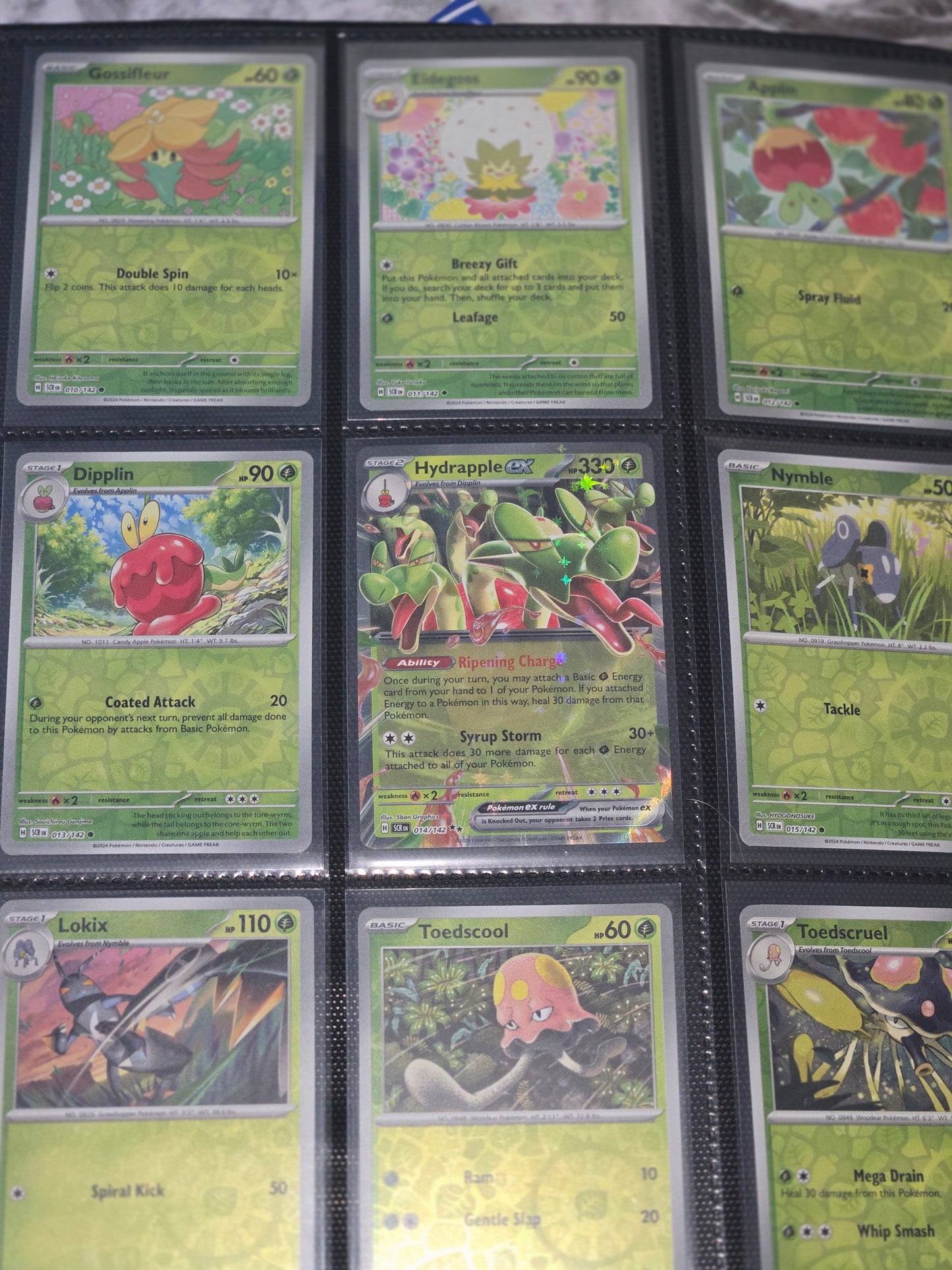 Pokémon Stellar Crown Full set 1 to 175 All Holo Foil Base Set