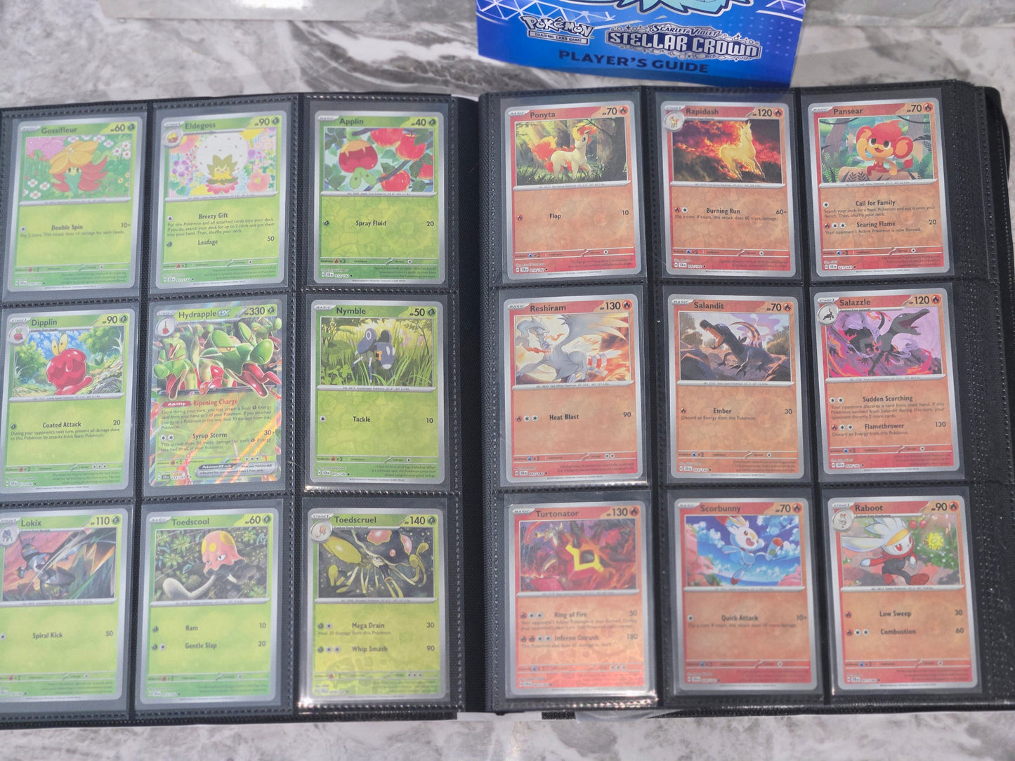 Pokémon Stellar Crown Full set 1 to 175 All Holo Foil Base Set