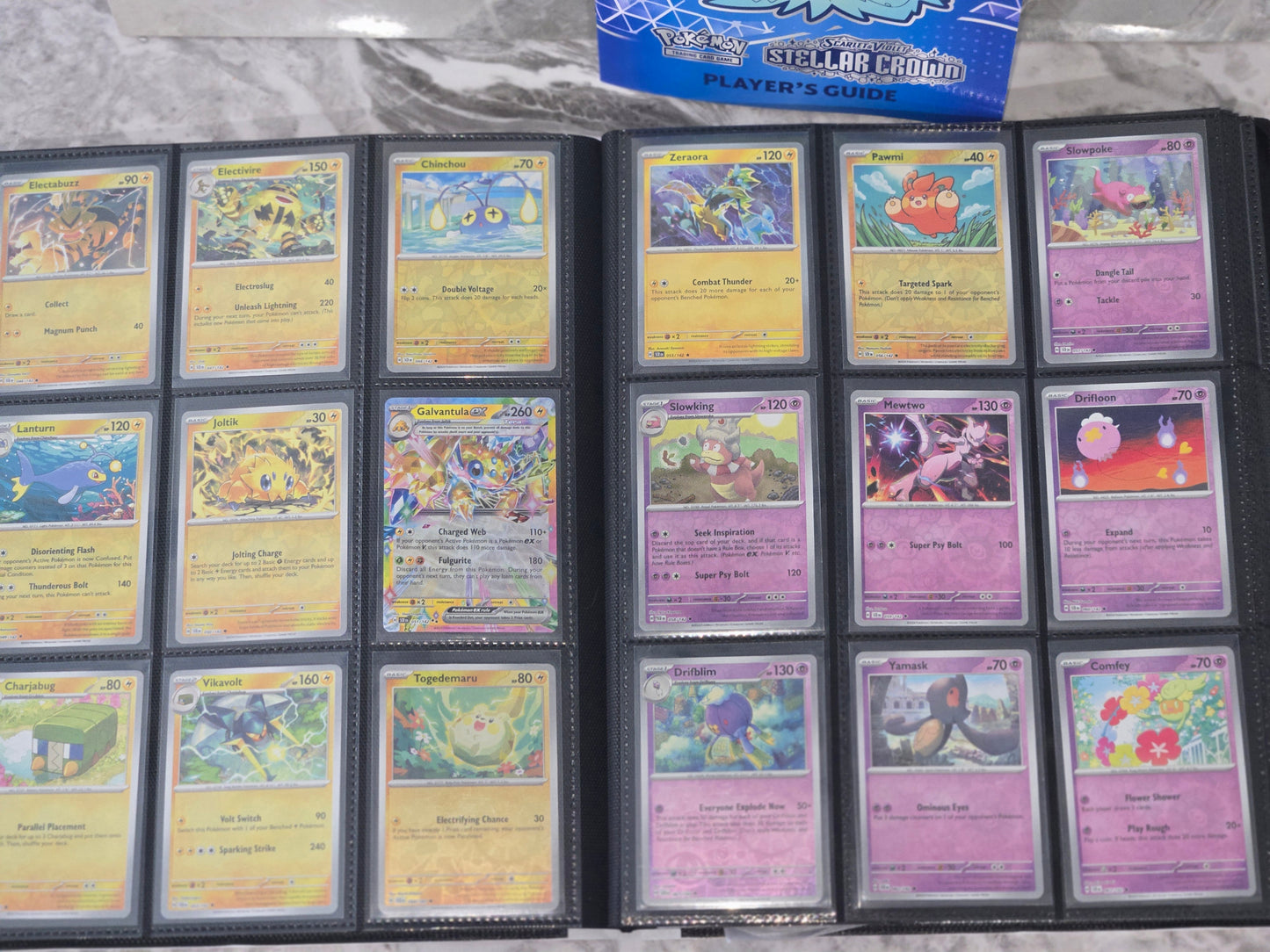 Pokémon Stellar Crown Full set 1 to 175 All Holo Foil Base Set