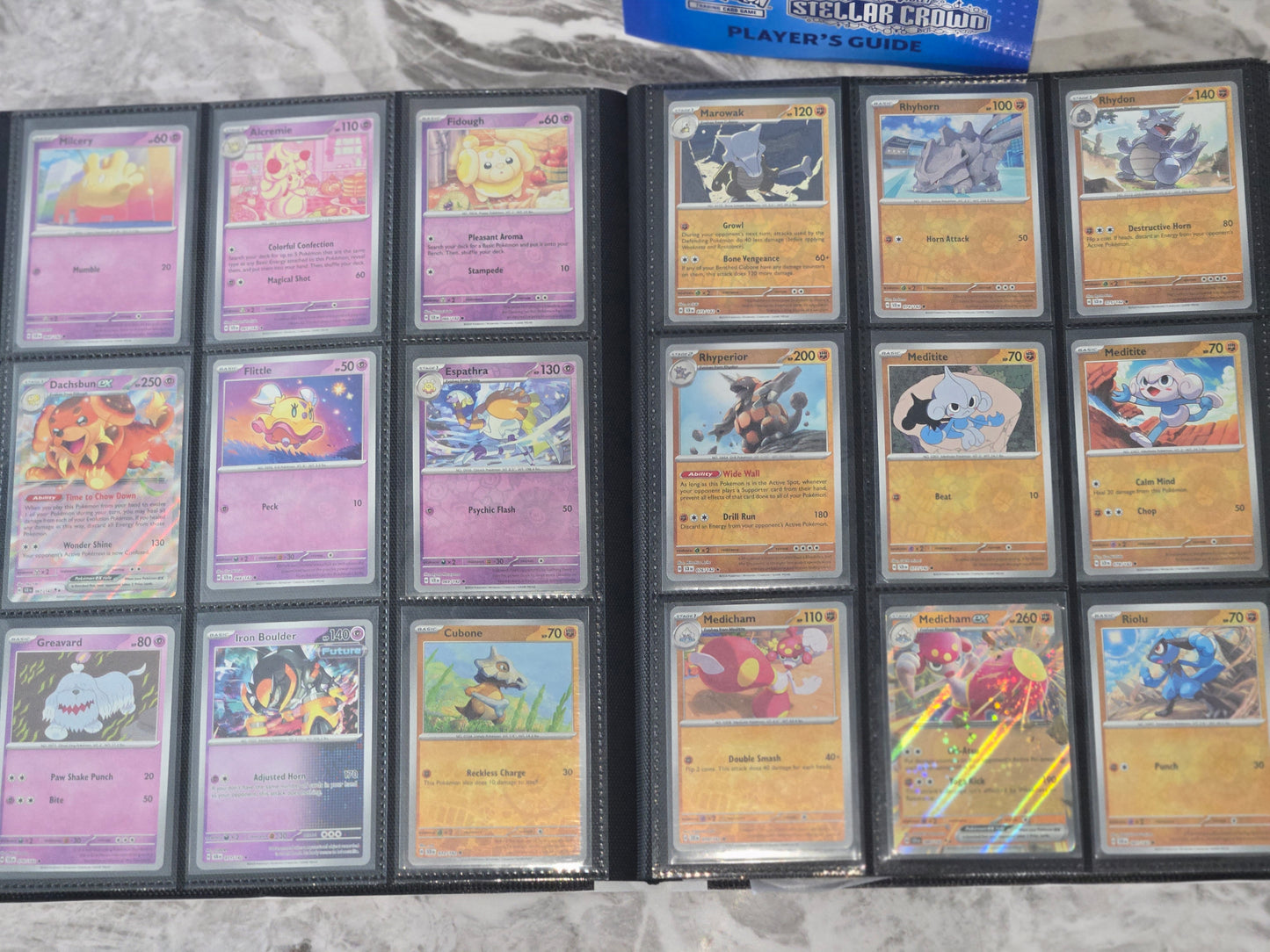 Pokémon Stellar Crown Full set 1 to 175 All Holo Foil Base Set