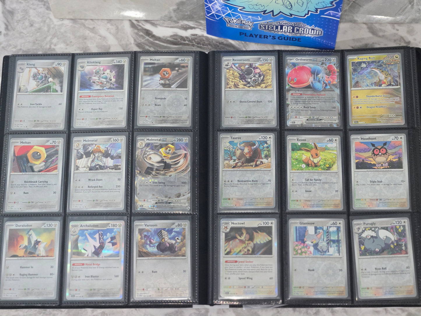 Pokémon Stellar Crown Full set 1 to 175 All Holo Foil Base Set