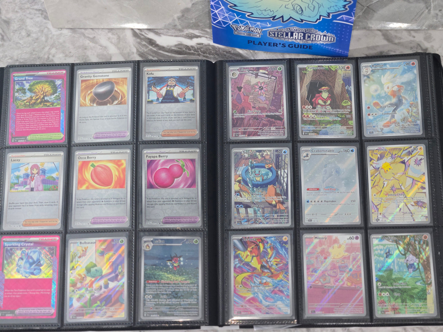 Pokémon Stellar Crown Full set 1 to 175 All Holo Foil Base Set