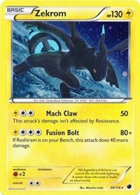 Zekrom (39/116) (Cosmos Holo) [Black & White: Plasma Freeze]