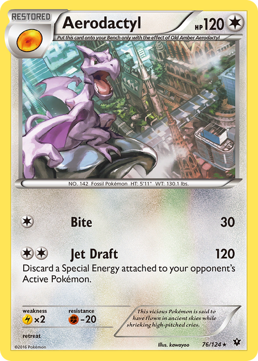 Aerodactyl (76/124) [XY: Fates Collide]